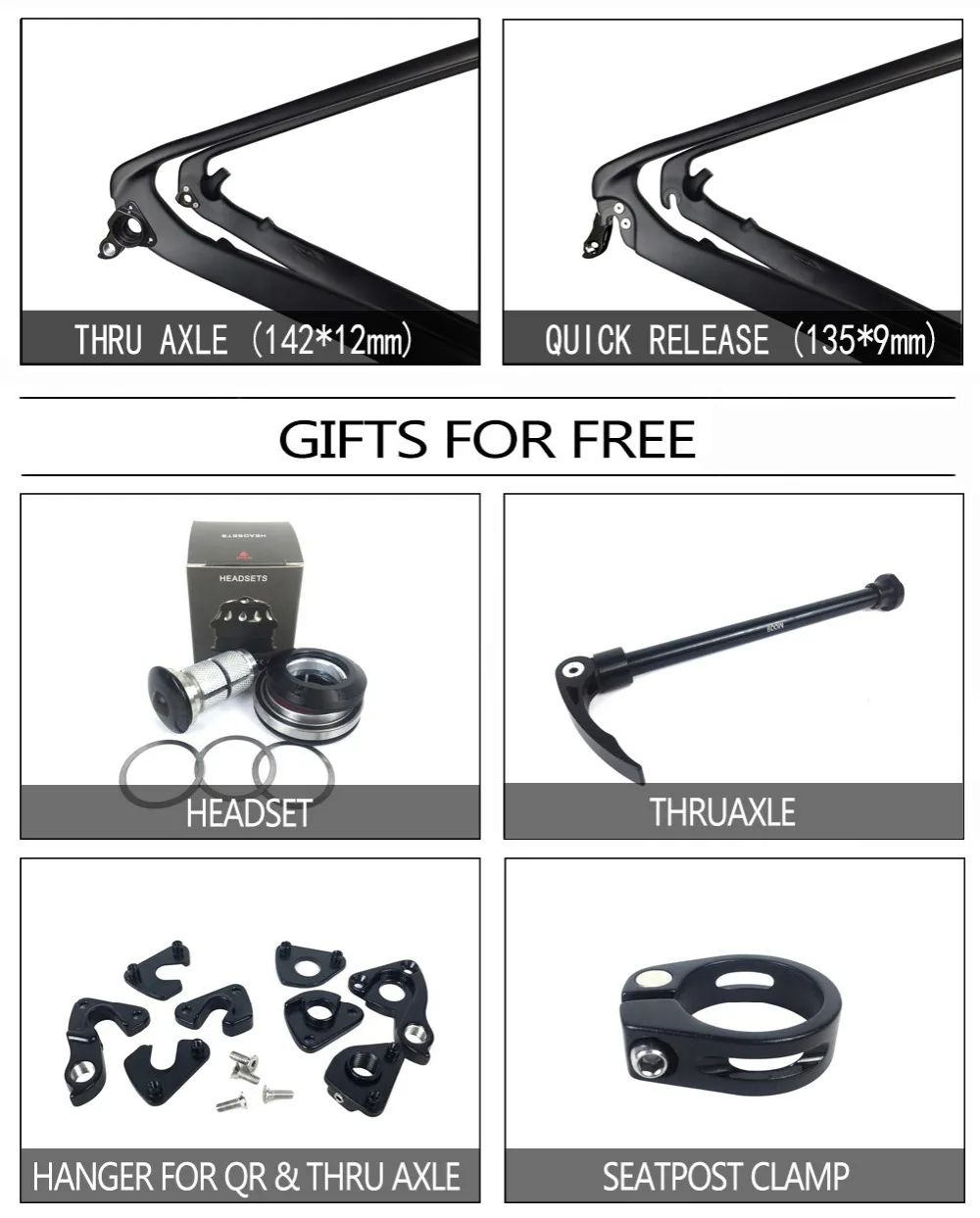 Top Spcycle 27.5er 29er Full Carbon Mountain Bike Frameset T1000 Carbon BSA MTB Bicycle Frame Fork Seatpost Size 15/17/19inch 10 Top Spcycle 27.5er 29er Full Carbon Mountain Bike Frameset T1000 Carbon BSA MTB Bicycle Frame Fork Seatpost Size 15/17/19inch 10