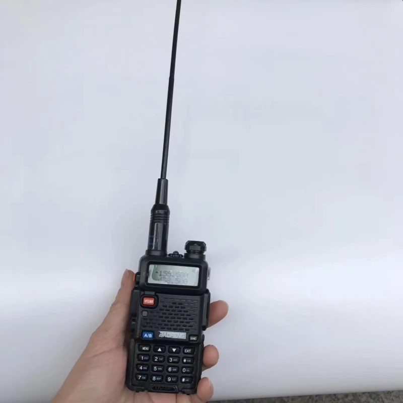 100% оригинал 2018 Новый NA-771 антенны SMA-F разъем VHF136-174MHz UHF 400-470 MHz высоким коэффициентом усиления Нагоя 771 для baofeng uv9R радио