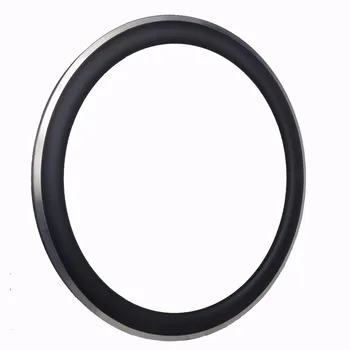 

high end carbon wheel with alloy brake surface 700C 50mm depth 25mm width clincher rims form China hot saling Italy bike shops