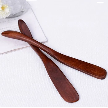 

Wood Wheese Knife 100pcs Wholesale Wooden Butter Knife tofu Jam knife Cheese accessories Lacquer free