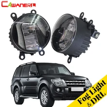 Cawanerl для Mitsubishi Pajero IV Van V80 V90 Box 2007-2012 автомобильный Стайлинг светодиодный противотуманный светильник дневные ходовые огни DRL 2 шт