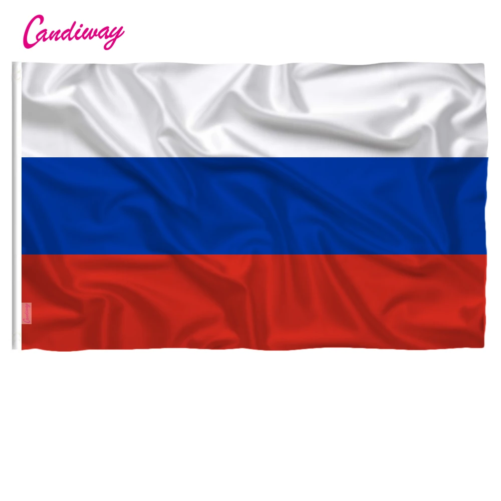 Russian Federation Flag 90x150cm Hanging big rus ru russia National flags  No Fade Polyeste for Festival Banner