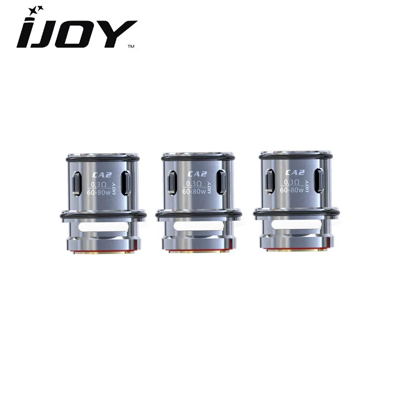 3pcs Electronic Cigarette IJOY CA2/CA3/CA8 Coil Atomizer Heads for ijoy Sub ohm S/Sub Tank Vape Mod Box kit Vaporizer | Электроника