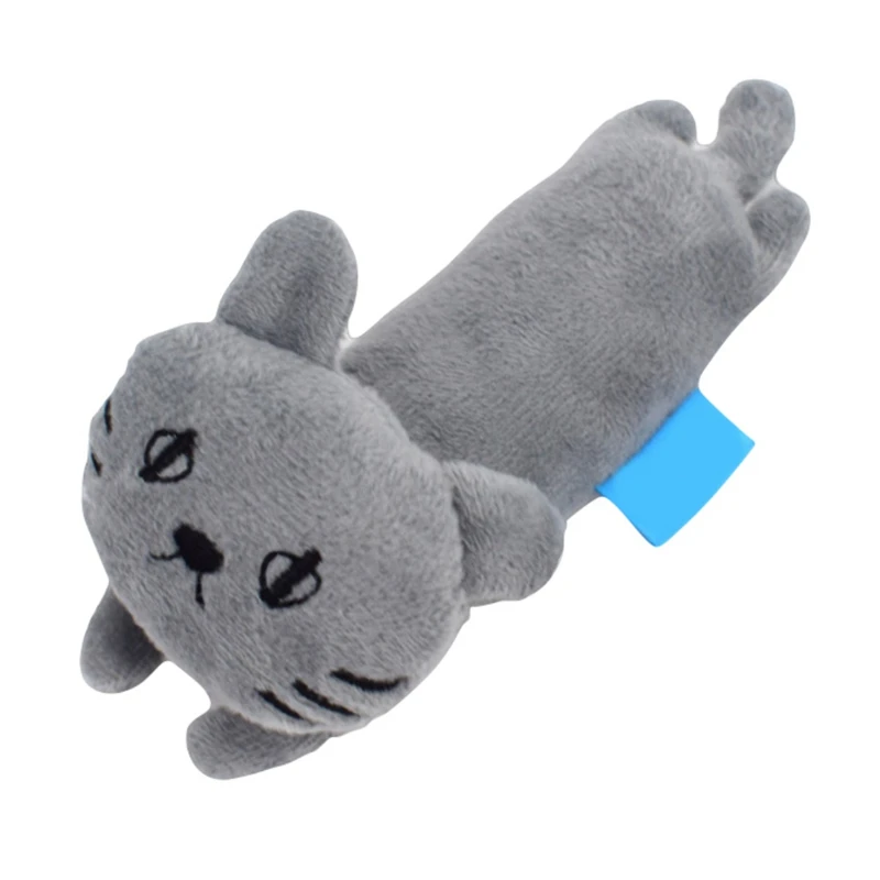 Фиолетовый Pet кошки собаки плюшевые игрушки скрипучий щенков мягкого нетоксичного, игрушки для осуществления Molaring для гэтоса - Цвет: Фиолетовый