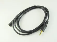 10pcs 3 5mm Stereo Headphone Jack Extension Audio Cable Lead Gold Male to Female 1 5m