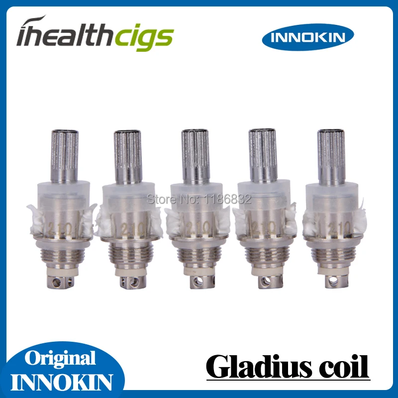 

Original Innokin Gladius Coil Replacement 1.5 2.1ohm Coil fit Itaste Gladius and Gladius X M Atomizer 5pcs