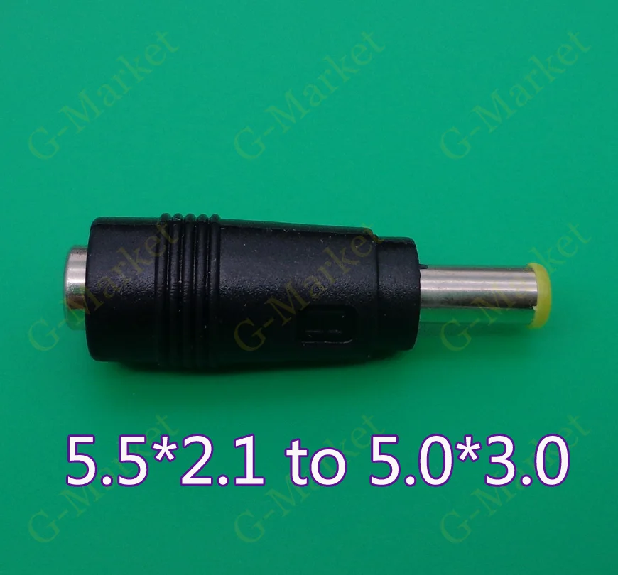 100pcs 5.5*2.1 Female to 5.0*3.0 Male Power Convert Adapter DC Connectors for Samsung Lenovo Tablet | Обустройство дома