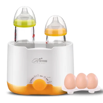 

Warm milk machine multi-function heat milk temperature double bottle of warm milk baby bottle sterilizer thermal heating