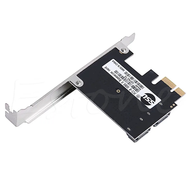 Адаптера PCI-E карта адаптера PCI Express SATA3.0 2-Порты и разъёмы SATA III 6 г расширения карты контроллера адаптер Горячий