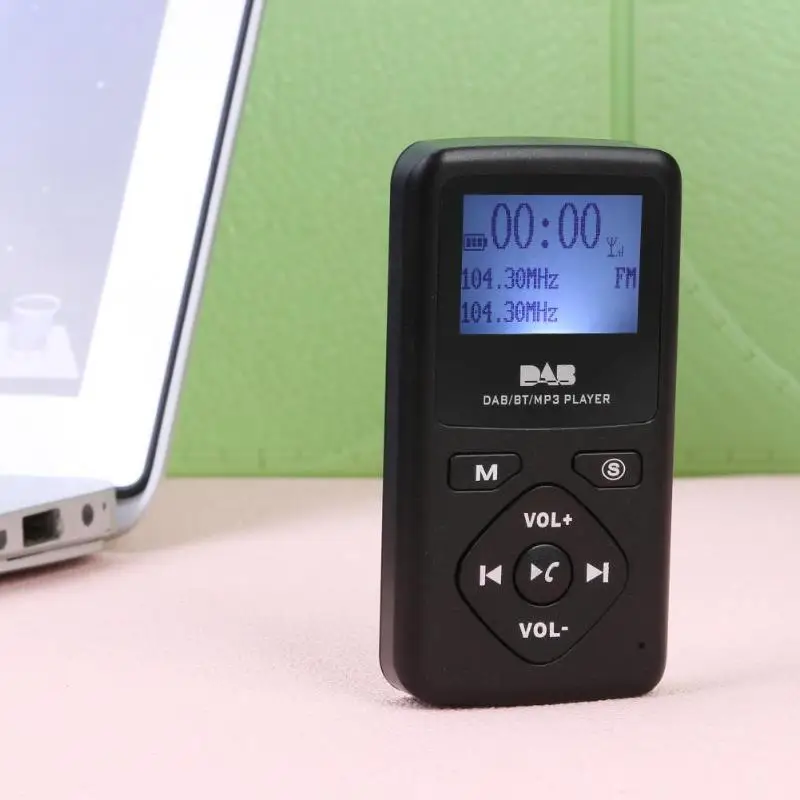 P7 цифровой DAB/DAB+/FM радио приемник с Bluetooth MP3 плеер переносной ЖК-дисплей экран мультимедийный плеер