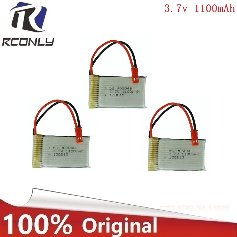 

3pcs/lot 3.7V 1100mah 903048 20C 1S VOLT 20C Lipo Battery For RC Helicopter free shipping