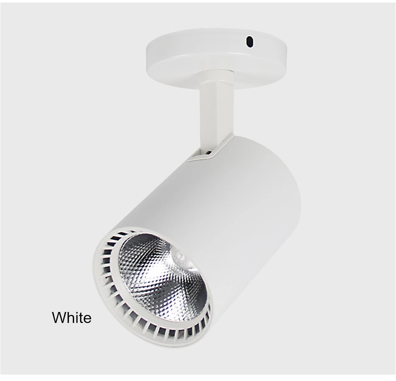 Emissor de Luz Diodo Spotlight Superfície Instalação Ac220v 10 w 15 20 30 Loja Roupas Casa Fundo Tubo Parede Salão Exposição Cob 7 cob ac220v 10 w 15 20 30