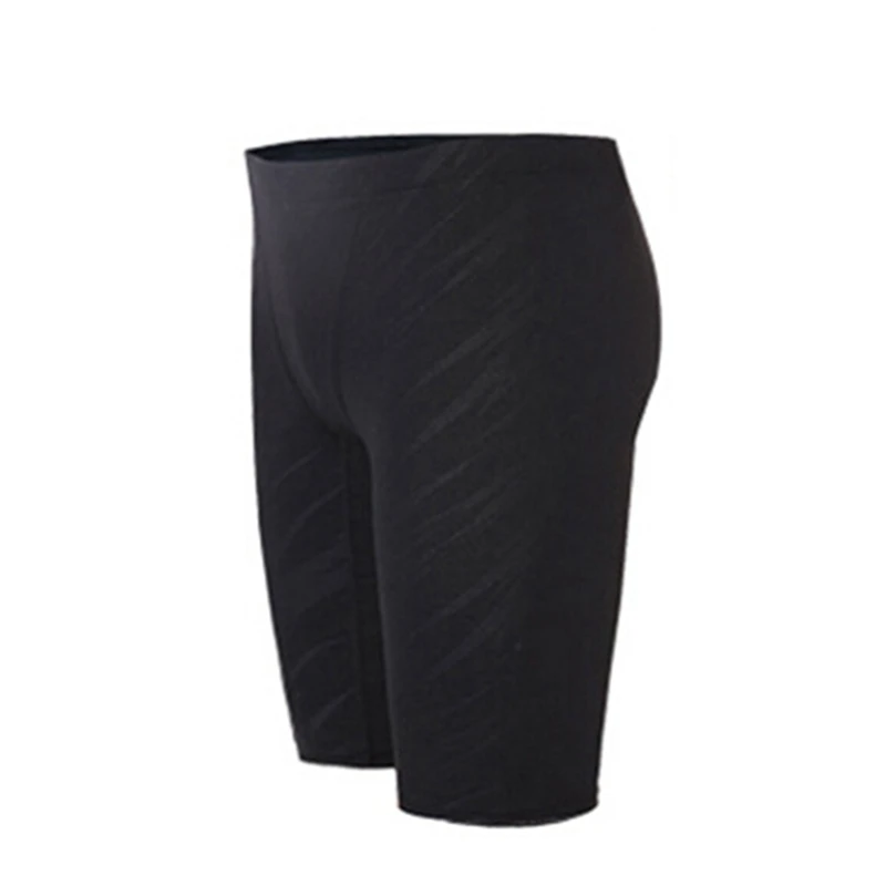 

Male Professional Swimming Trunks Polyestor Drawstring Shorts Quick Drying Fifth Pants Swimwear Swimsuit For Pool