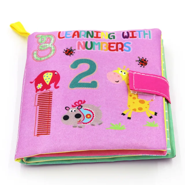 Baby Books 0 12 months soft cloth book educational for baby Newborns