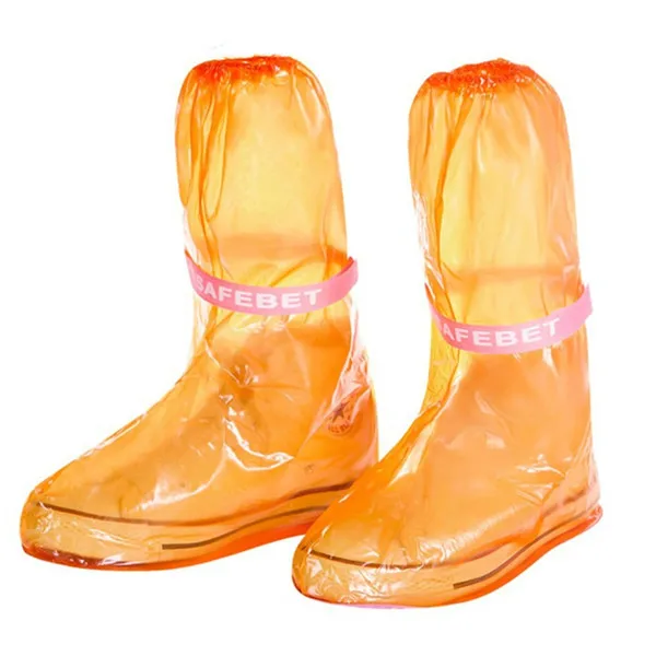 Ботинки медные водонепроницаемые ботинки Многоразовые водонепроницаемые мужские и женские и детские дождевики обувь аксессуары - Цвет: E
