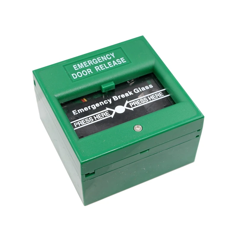 Broken switch/glass break emergency glass buttons emergency exit door devices green red white yellow optional emergency alarm button