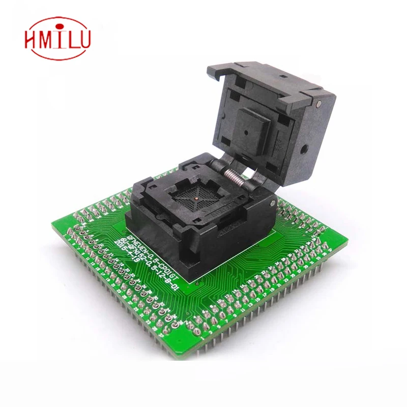 

QFN56 MLF56 WLCSP56 to DIP56 Programming Socket Adapter Pin Pitch 0.5mm IC Body Size 8x8mm IC550-0564-010-G Test Socket