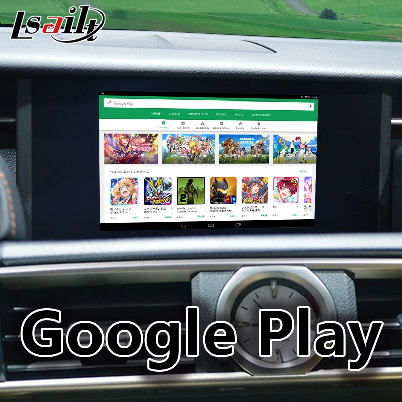 Lsailt Android 9 0 GPS навигация мультимедийный интерфейс коробка для Lexus RC200t RC300h 2013 20 с