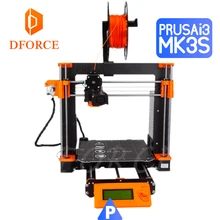 D-FORCE клонированный Prusa I3 MK3S полный комплект(исключая Einsy-Rambo платы) PETG материал 3D принтер DIY MK2.5/MK3/MK3S
