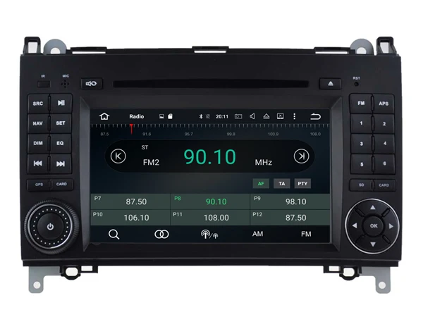 Sale Octa(8)-Core Android 8.0 CAR DVD player FOR BENZ A CLASS(W169) B CLASS(W245) V-CLASS Viano/Vito/Sprinte car audio gps navi 1