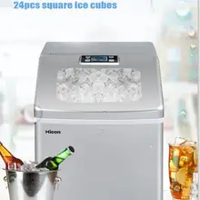 Большая емкость маленькая Автоматическая Мороженица малый тип льда производитель кубиков полностью автоматическая машина для производства льда