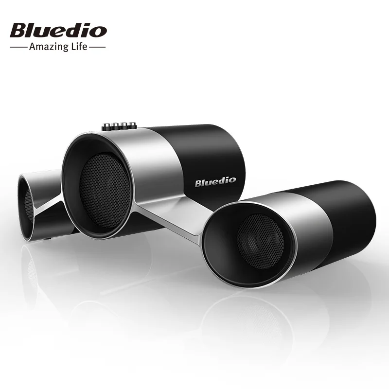 Bluedio US Wireless Home Audio Speaker System /Patented Three Drivers Bluetooth speakers with Mic& Deep Bass 3D Sound Effect