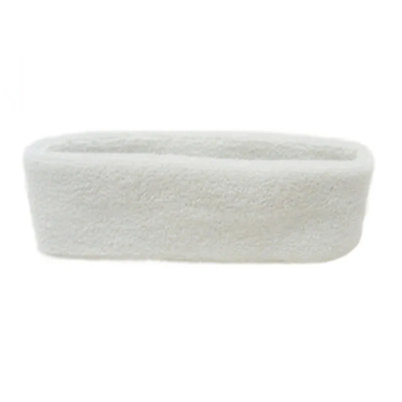 1pc high quality WomenMen Cotton Sweat Sweatband Headband Yoga Gym Stretch Head Band For Sport Sweatband #3n19 (2)