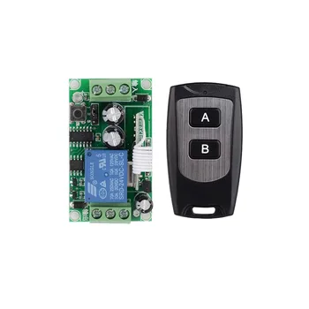 

DC 24 V 1CH 10A Relay RF Wireless Remote Control Switch Wireless Light Switch Receiver Transmitter