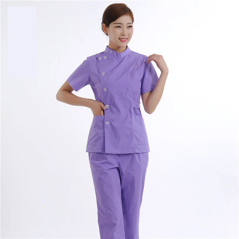 Slim Fit Summer Medical Clothes Sets Nurse Uniform Hospital Dental