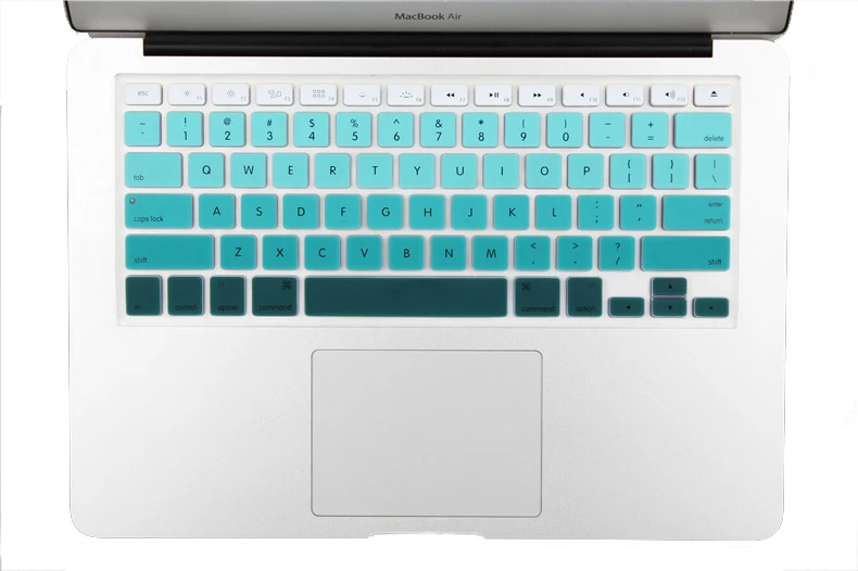 Цветная силиконовая крышка клавиатуры для MacBook Air 13 Pro 15 17 Retina imac 21 5 27 &quot