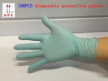 

A grade disposable nitrile gloves 100pcs multicolor nitrile guantes piel trabajo tattoo dentist rubber gloves