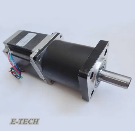 Planetary Gearbox Stepper Motor Nema23 Gear ratio 15 20 25 30 40 50 100: 1 NEMA23 Engine Length 112 mm