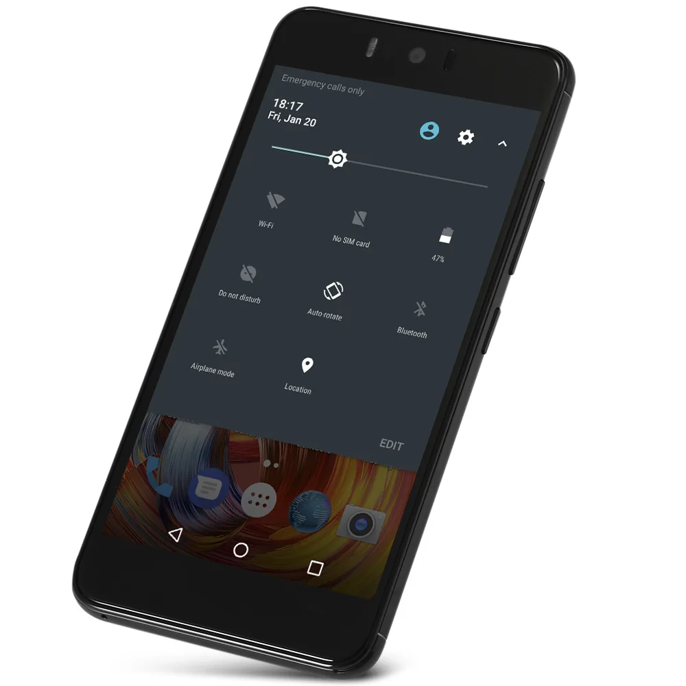Оригинальный Geotel AMIGO 4 г смартфон 5 2 дюймов Android 7 0 MTK6753 Octa Core 1 3 ГГц мобильный ГБ + 32