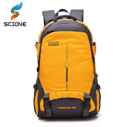 Bolsas para Homens 45l à Prova Dwaterproof Água Ourdoor Mochila Esportes Caminhadas Escalada Acampamento Packsack