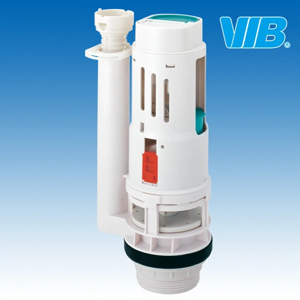 Toilet Bottom Inlet Fill Valve Connected Double Push Button Dual Flush