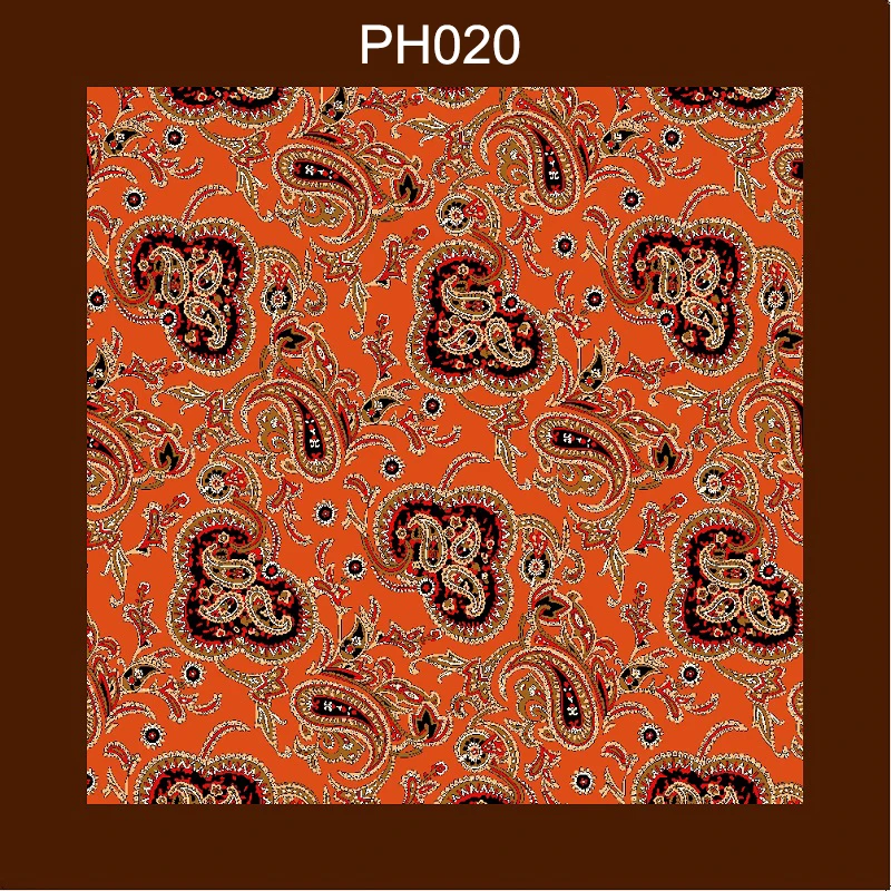 Портной Смит Роскошные 33X33 см большой платок Пейсли Цветочный горошек карманные квадраты из микрофибры трафаретной печати мужские носовые платки