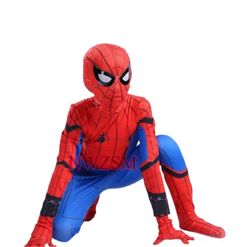 

Spiderman Costume 3D Printed Unisex Kids/Adult Cosplay Superhero Fullbody Zentai Suit For Halloween