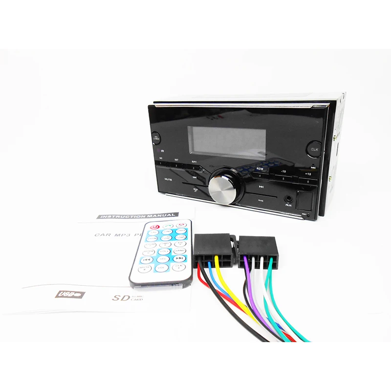 2 Din Car Radio Stereo Bluetooth Autoradio USB MP3 Audio SD FM ISO Remote Multicolor Backlight In-dash Head Unit PHYEE 9260BT 2 Din Car Radio Stereo Bluetooth Autoradio USB MP3 Audio SD FM ISO Remote Multicolor Backlight In-dash Head Unit PHYEE 9260BT