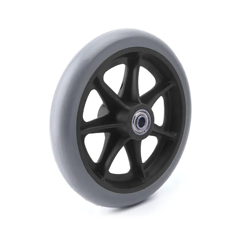2 pces 6 "rodízios cadeira de rodas pequeno carrinho rolos cadeira rodas acessórios wf4458037-1