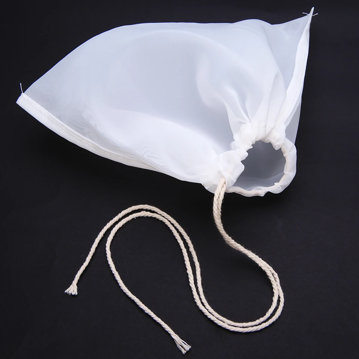 5Pcs Mesh Nylon Strainer Filter Bag for Nut Milk Hops Tea Brewing Food Filtration House Home Wine Beer Making Bar Tools