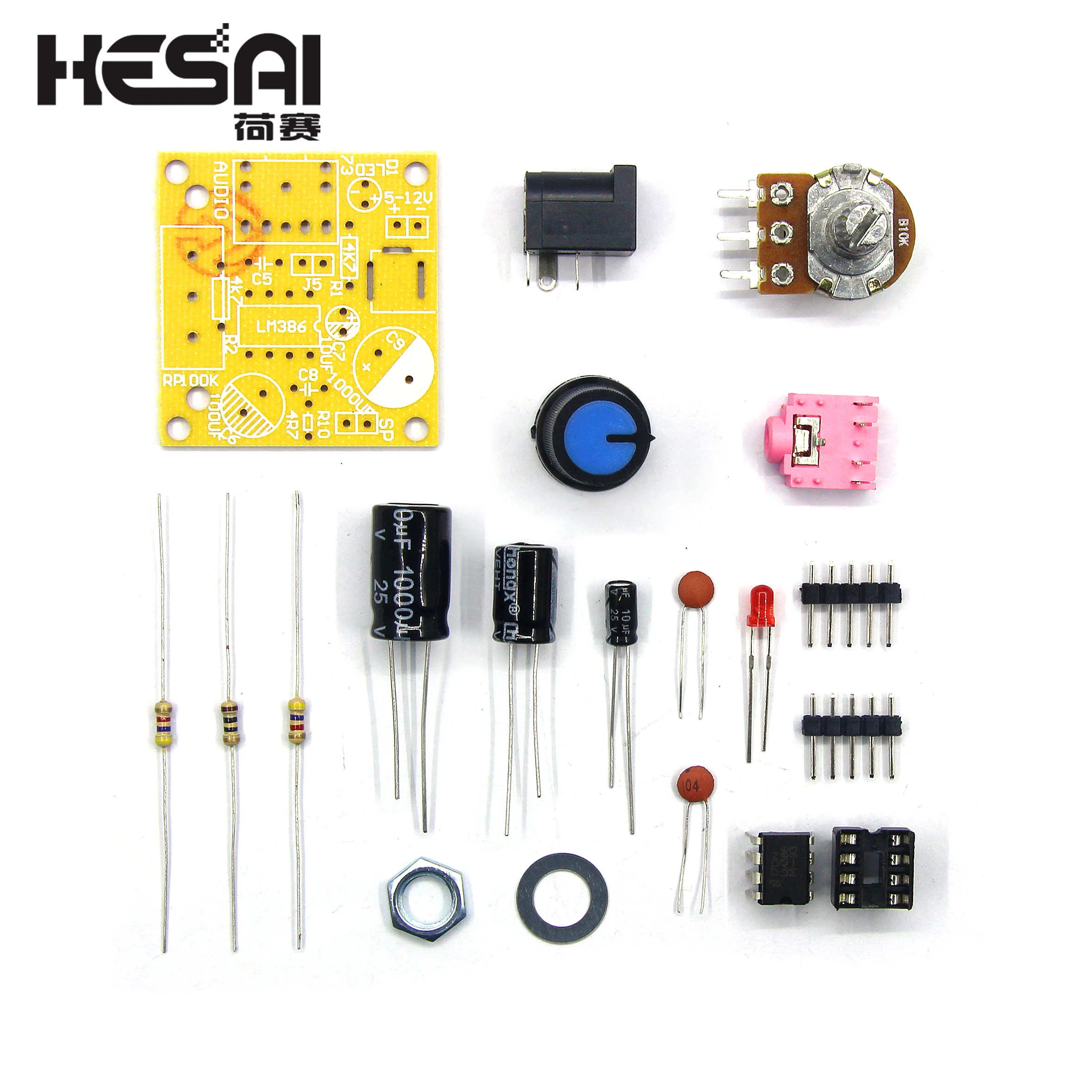 Smart Electronic DIY Kit LM386 Super Mini Audio Am