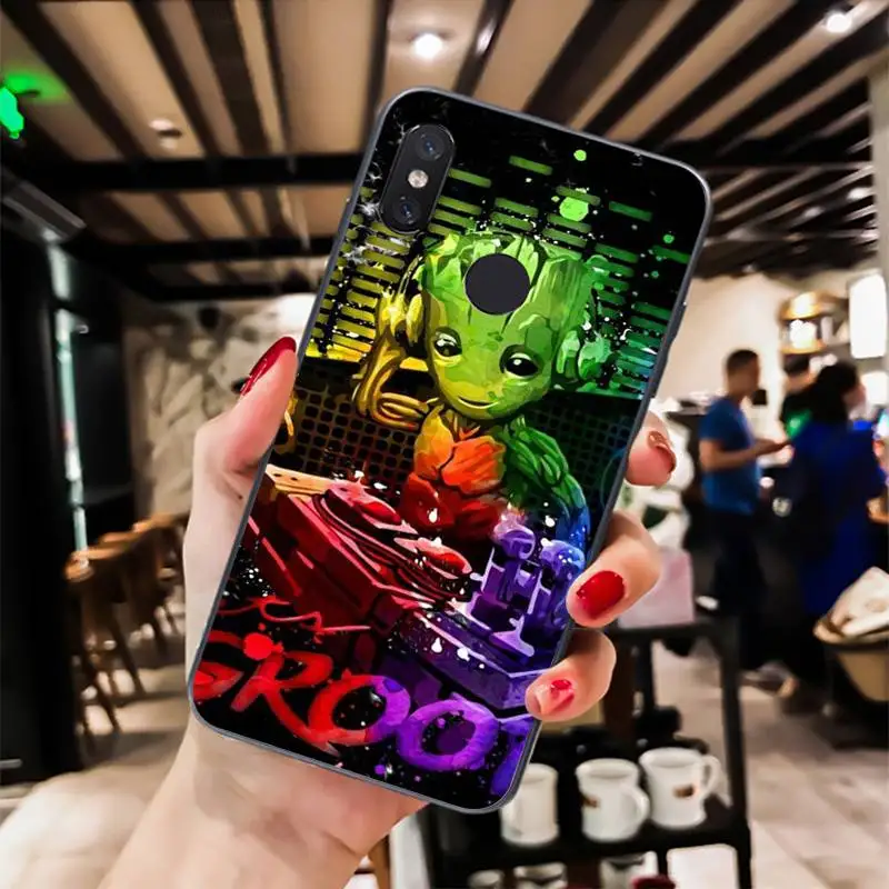 Yinuoda стражи для Galaxy Marvel черный чехол телефона Xiaomi Mi 6 Mix2 Mix2S Note3 8 8lite Redmi 5 note5 Note4