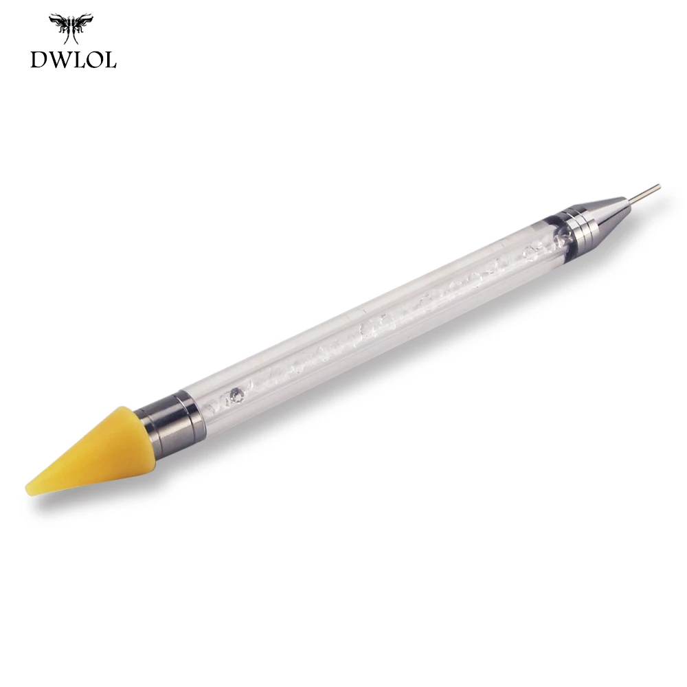 Профессиональные карандаши для рисования ногтей с двойной головкой, акриловые УФ-гелевые карандаши для ногтей