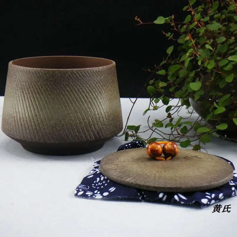 tea cans of Yixing Yixing tea pot pot full catty installed bright glaze mixed batch