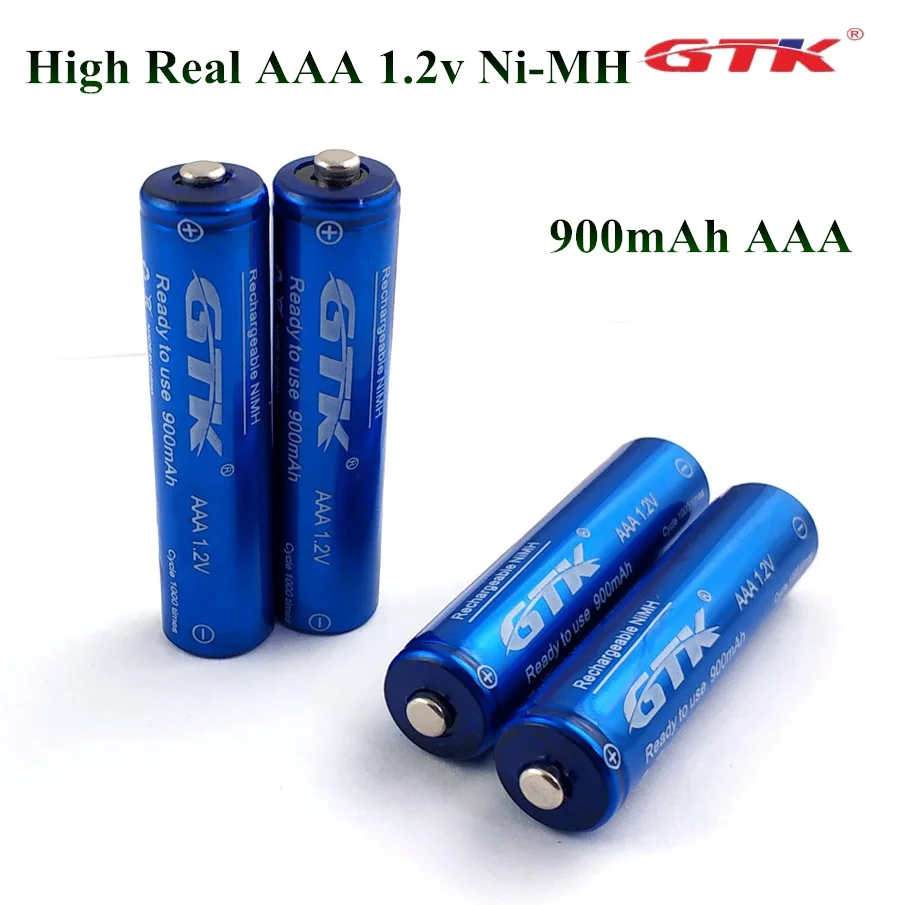 8/10/12/16 шт GTK Оригинал 3A AAA аккумуляторная батарея 900mAh 1 2 v не 1100mAh NIMH перезаряжаемые