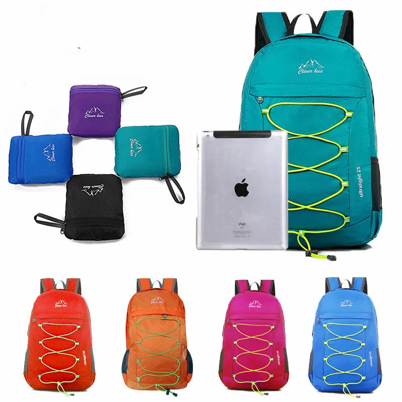  Foldable Outdoor Travel Bags Military Camping Backpack Ultralight Mountaineering Shoulder Bag Sport