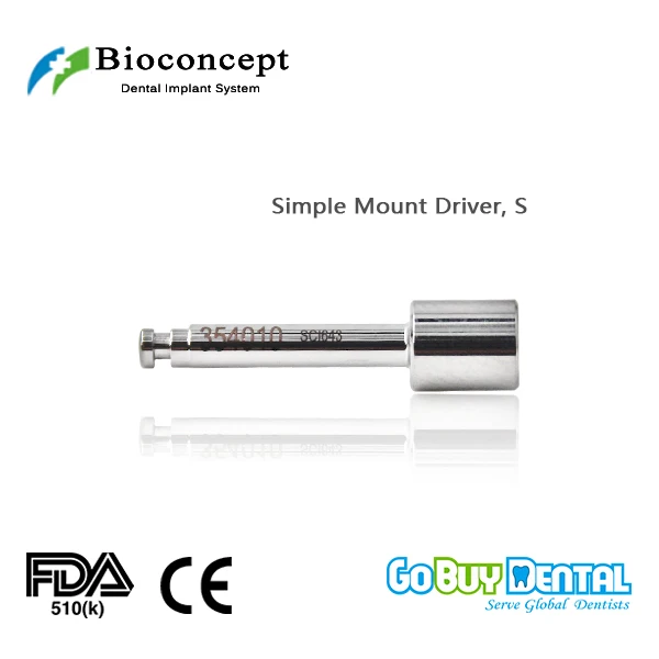 Osstem TSIII&Hiossen ETIII Compatible Bioconcept BV Dental Instrument Simple Mount Driver (354010) Osstem TSIII&Hiossen ETIII Compatible Bioconcept BV Dental Instrument Simple Mount Driver (354010)