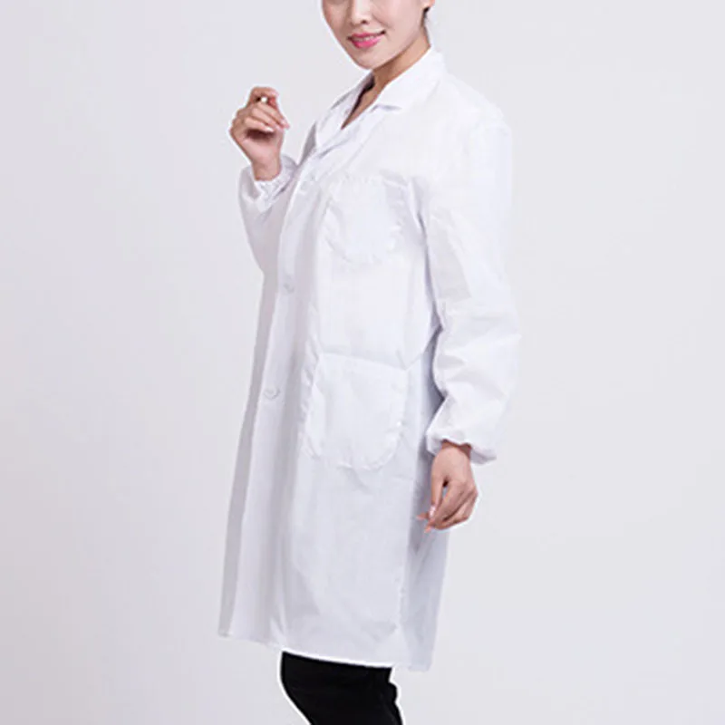 Белый лабораторный костюм Доктора больницы учёного школы маскарадный костюм для студентов взрослых