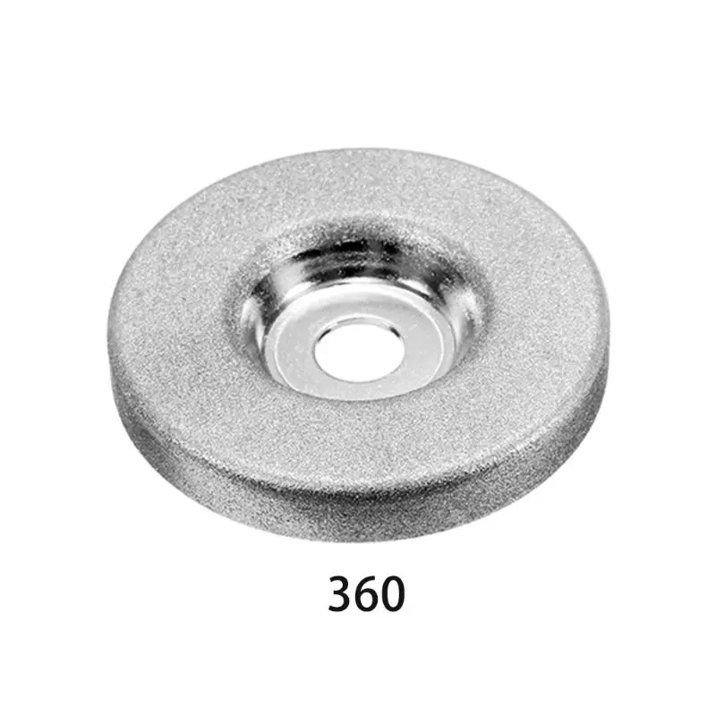 1 шт. 56 мм 180/360 зернистость алмазное шлифовальное колесо круг шлифовальный станок точилка для камня Угловое режущее колесо роторный инструмент