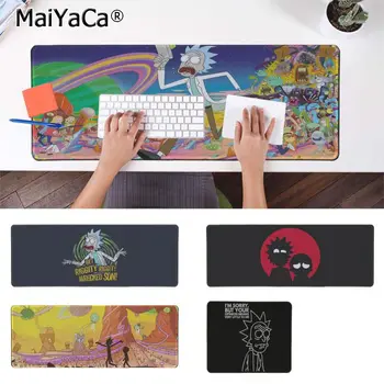 

Maiyaca Funny Rick And Morty Office Mice Gamer Soft Mouse Pad Rubber PC Computer Gaming mousepad